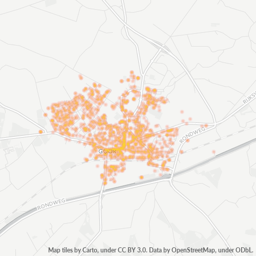 Dami ng Negosyo sa Postal Code 7471 - Goor, Provincie Overijssel