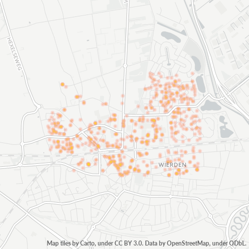 Dami ng Negosyo sa Postal Code 7641 - Wierden, Provincie Overijssel