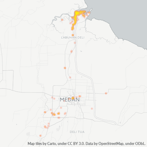 Dami ng Negosyo sa Postal Code 20411 - Medan, Sumatera Utara