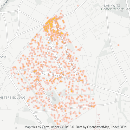 Konsentrasi Perniagaan di Poskod 12209 - Berlin