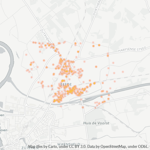 Dami ng Negosyo sa Postal Code 7211 - Eefde, Provincie Gelderland