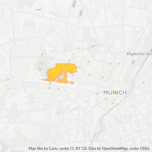 Konsentrasi Perniagaan di Poskod 80639 - Munich, Bavaria
