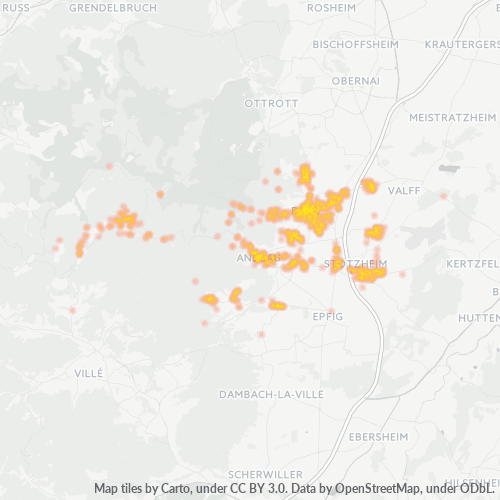 Dami ng Negosyo sa Postal Code 67140 - Itterswiller, Alsace