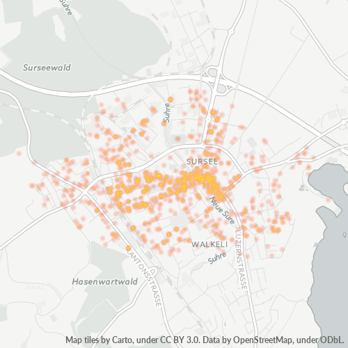 Dami ng Negosyo sa Postal Code 6210 - Oberkirch, Kanton Luzern