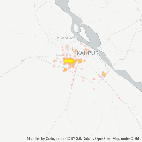 Dami ng Negosyo sa Postal Code 208006 - Kanpur, Uttar Pradesh