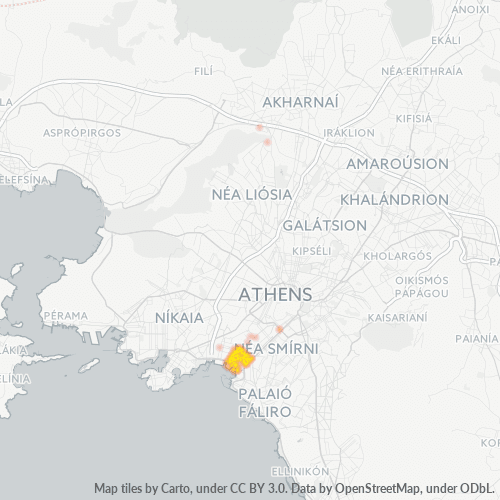 Dami ng Negosyo sa Postal Code 176 74 - Kallithéa, Attica