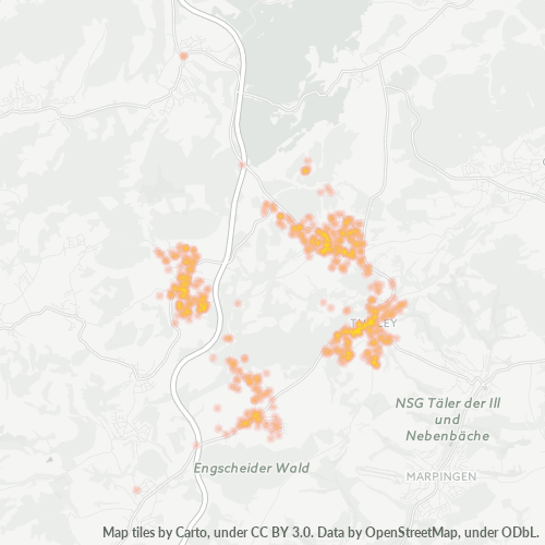 Dami ng Negosyo sa Postal Code 66636 - Tholey, Saarland