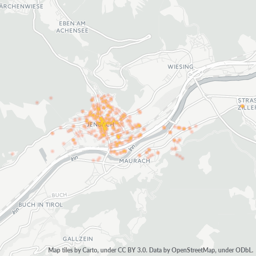 Dami ng Negosyo sa Postal Code 6200 - Jenbach, Tyrol (estado)