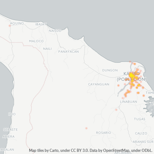 Business Concentration in Zip Code 5600 - Kalibo, Western Visayas