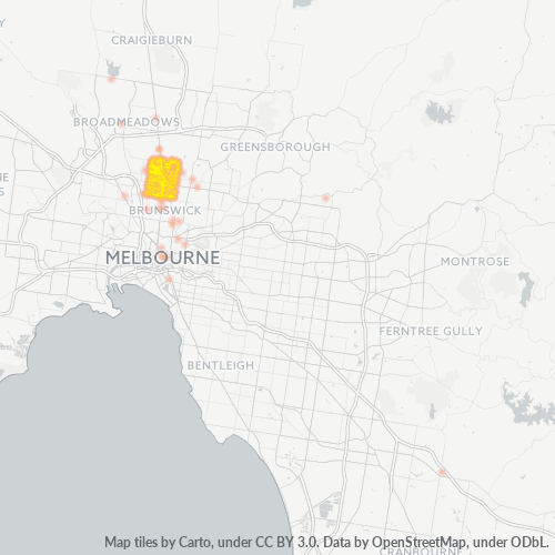 Dami ng Negosyo sa Postal Code 3058 - Coburg, Victoria