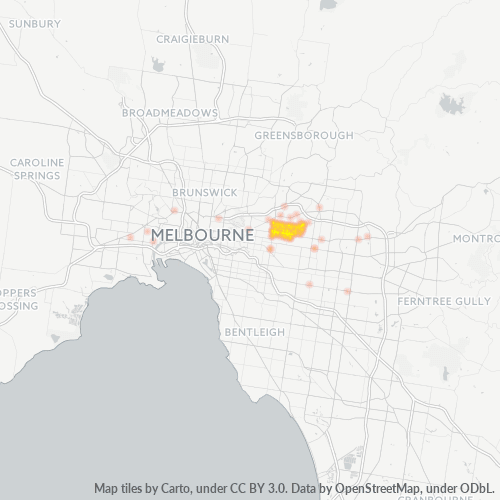 Dami ng Negosyo sa Postal Code 3103 - Balwyn, Victoria