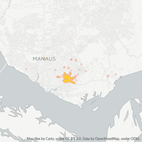 Dami ng Negosyo sa Postal Code 69068-000 - Manaus, Amazonas
