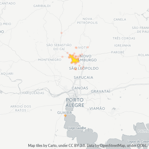 Dami ng Negosyo sa Postal Code 93180-000 - Portão, Rio Grande do Sul