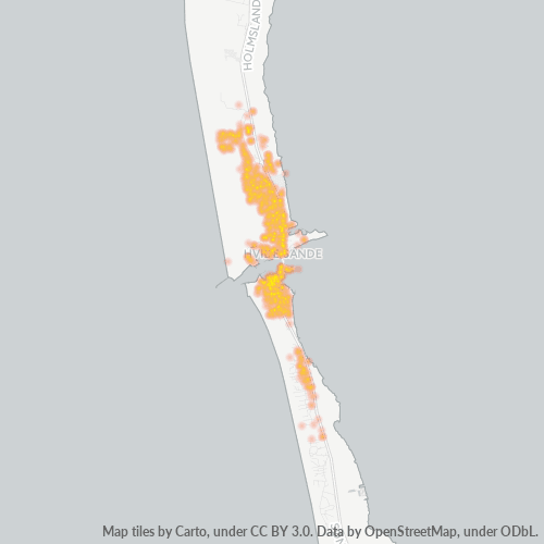 Dami ng Negosyo sa Postal Code 6960 - Hvide Sande, Region Midtjylland