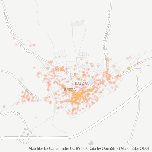 Dami ng Negosyo sa Postal Code 23440 - Espanya