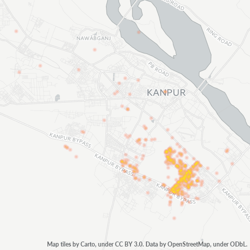 Dami ng Negosyo sa Postal Code 208013 - Kanpur, Uttar Pradesh