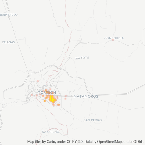 Mkusanyiko wa Biashara katika Posta 27250 - Torreon, Coahuila