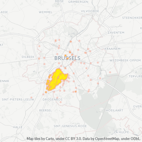 Dami ng Negosyo sa Postal Code 1190 - Forest, Bruxelles-Capitale