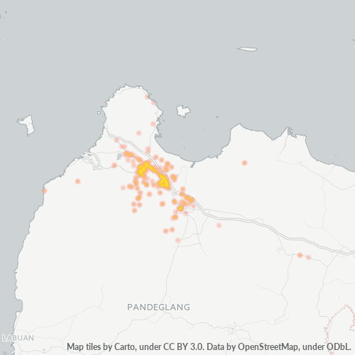 Dami ng Negosyo sa Postal Code 42161 - Serang, Banten