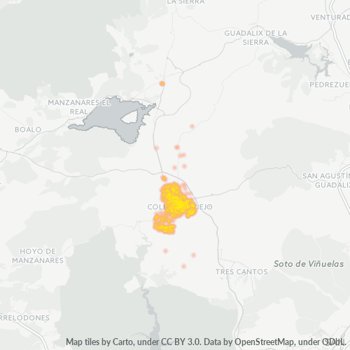 Dami ng Negosyo sa Postal Code 28770 - Espanya