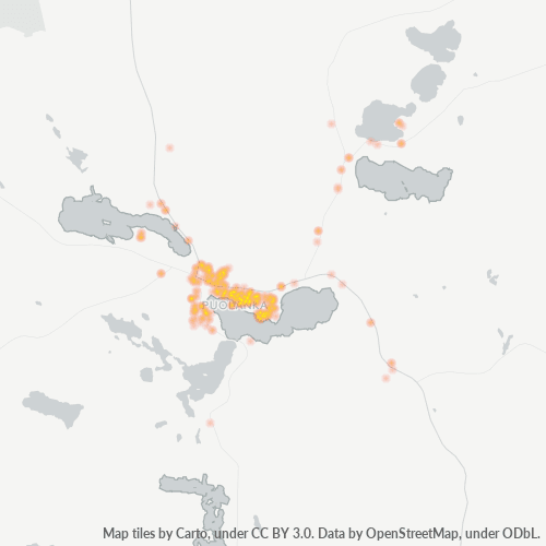 Dami ng Negosyo sa Postal Code 89200 - Puolanka, Kainuu
