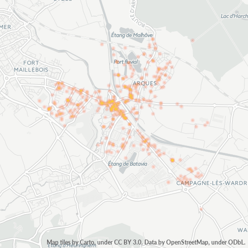 Dami ng Negosyo sa Postal Code 62510 - Arques, Nord-Pas-de-Calais