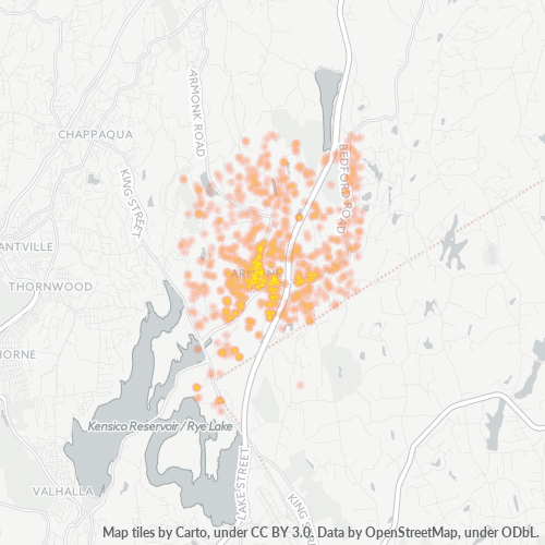 Virksomhedskoncentration i Postnummer 10504 - Armonk, New York (delstat)