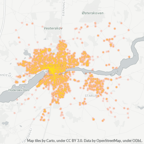 Mkusanyiko wa Biashara katika Posta 6100 - Haderslev, Region Syddanmark