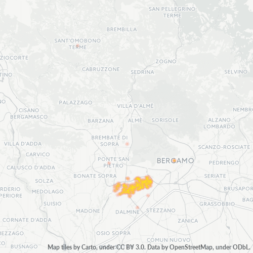 Dami ng Negosyo sa Postal Code 24048 - Treviolo, Lombardy