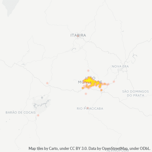 Dami ng Negosyo sa Postal Code 35930-000 - João Monlevade, Minas Gerais