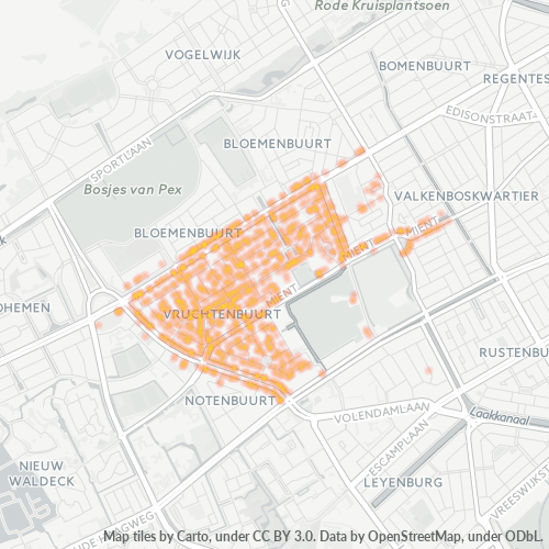 Dami ng Negosyo sa Postal Code 2564 - The Hague, Provincie Zuid-Holland
