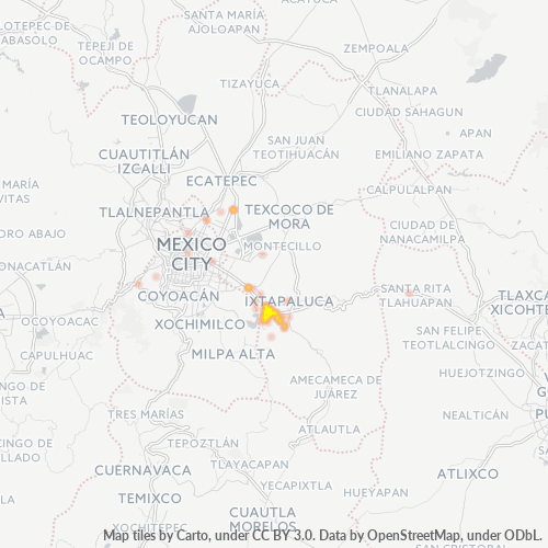 Dami ng Negosyo sa Postal Code 56617 - Xico, Estado ng Mehiko