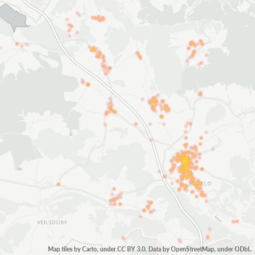 Business Concentration in Postal Code 98673 - Brünn, Thuringia
