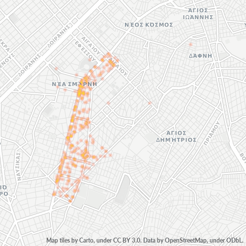 Dami ng Negosyo sa Postal Code 171 23 - Néa Smýrni, Attica