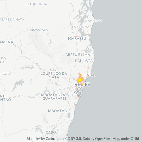 Dami ng Negosyo sa Postal Code 52041-000 - Recife, Pernambuco