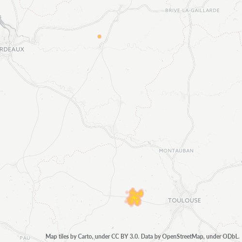 Concentració d'empreses a Codi Postal 32200 - Maurens (Gers)