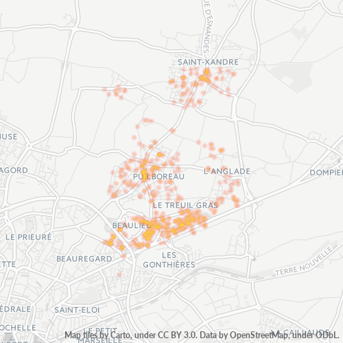 Dami ng Negosyo sa Postal Code 17138 - Puilboreau, Poitou-Charentes
