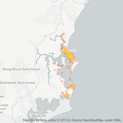 Dami ng Negosyo sa Postal Code 2428 - Green Point, New South Wales