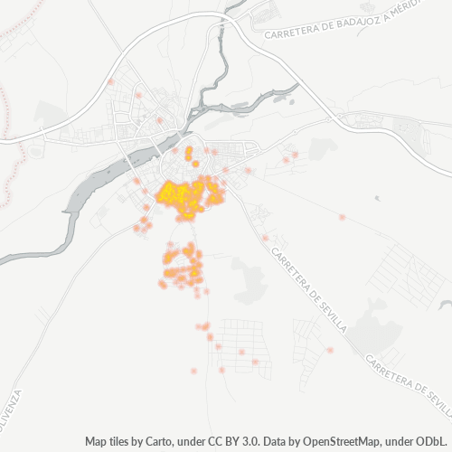 Dami ng Negosyo sa Postal Code 06010 - Badajoz, Extremadura