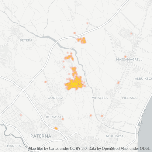 Business Concentration in Postal Code 46113 - Foios, Valencian Community