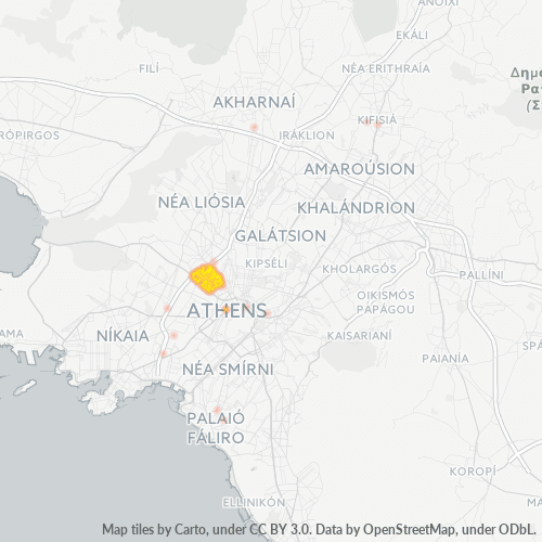 Dami ng Negosyo sa Postal Code 104 42 - Atenas, Attica