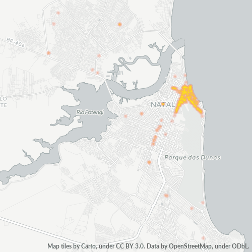 Dami ng Negosyo sa Postal Code 59014-000 - Natal, Rio Grande do Norte