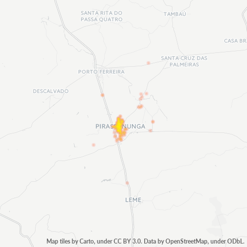 Dami ng Negosyo sa Postal Code 13630-000 - Pirassununga, São Paulo