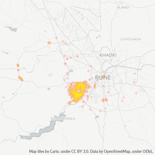 Dami ng Negosyo sa Postal Code 411058 - Pune, Maharashtra