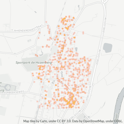 Dami ng Negosyo sa Postal Code 6971 - Brummen, Provincie Gelderland