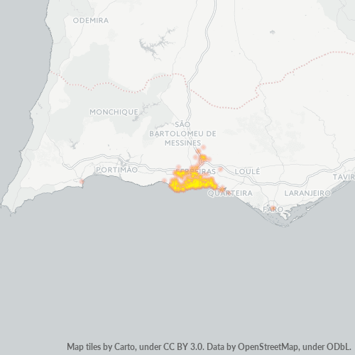 Dami ng Negosyo sa Postal Code 8200 - Distrito de Faro