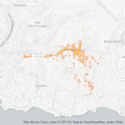 Dami ng Negosyo sa Postal Code 16131 - Genoa, Liguria