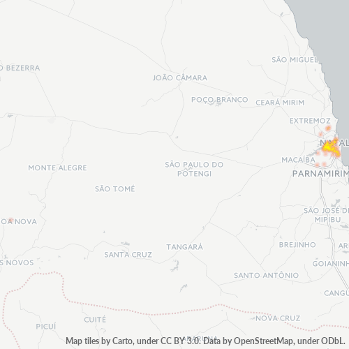 Dami ng Negosyo sa Postal Code 59060-000 - Natal, Rio Grande do Norte