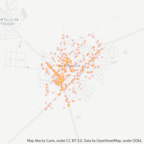 Dami ng Negosyo sa Postal Code 45510 - Espanya