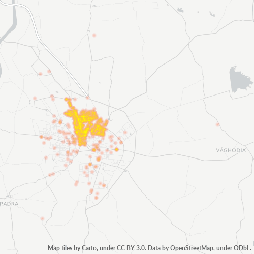 Dami ng Negosyo sa Postal Code 390002 - Vadodara, Gujarat